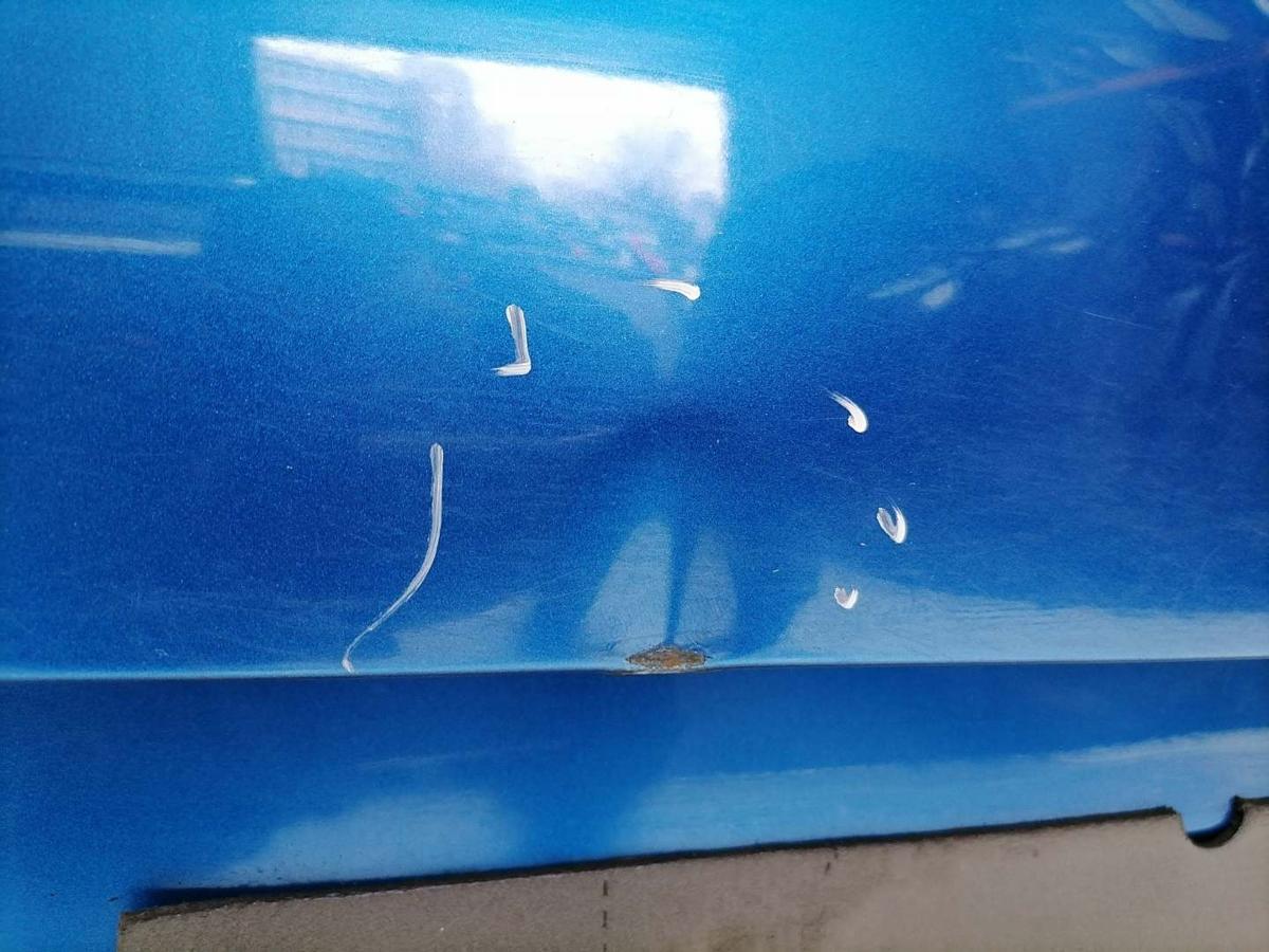 Skoda Rapid NH original Heckklappe mit Heckscheibe Limousine LF5W Race Blue Bj.2013